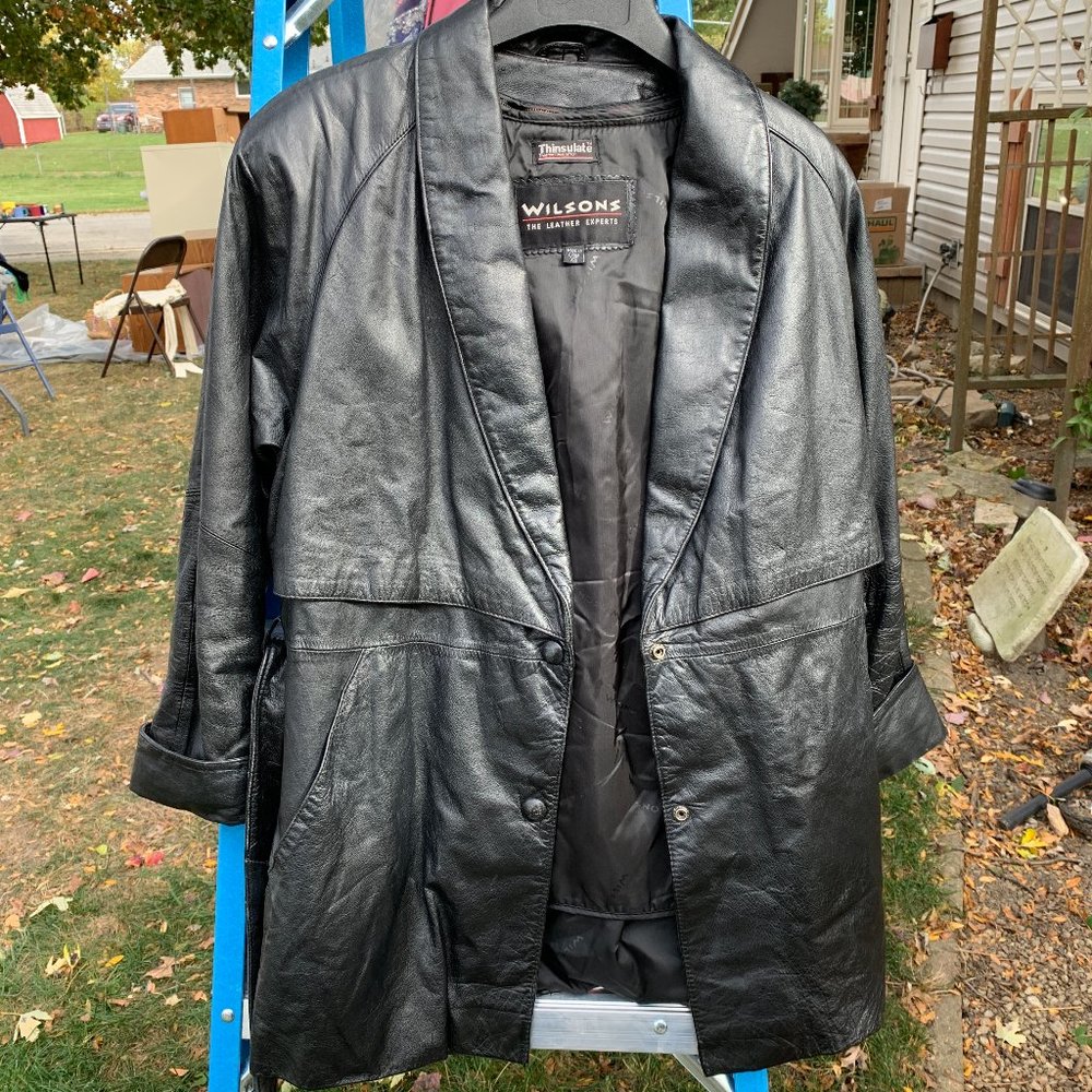 Vintage Black Wilsons Leather Jacket - OBO